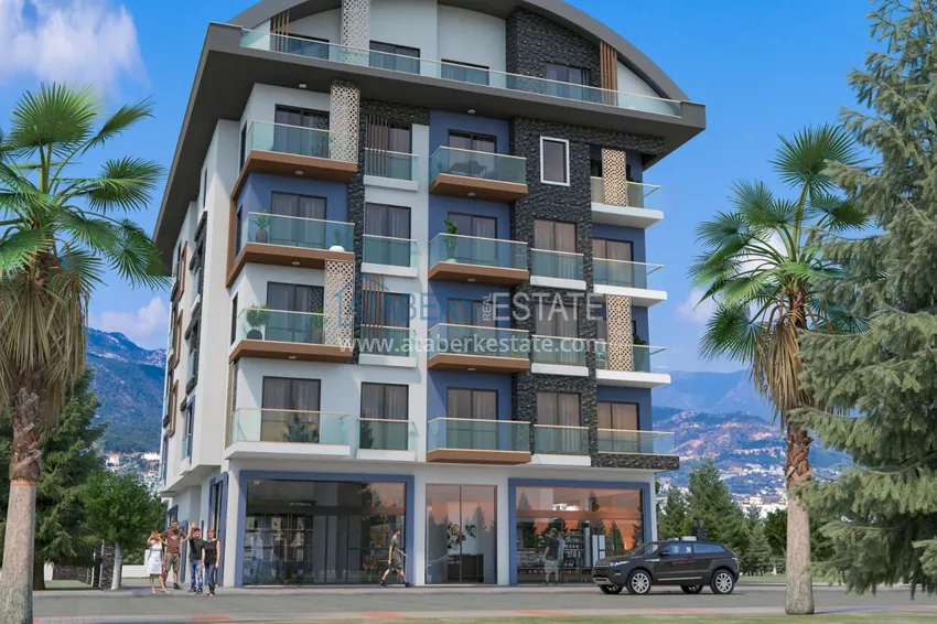 Квартиры в Алании район Оба – новый проект офф-плана. Старт продаж  11 