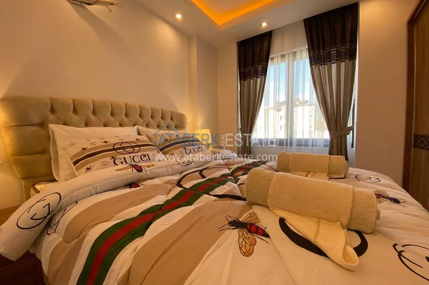 Приобрести Квартира в центре Алании - район пляжа Клеопатра, после ремонта с новой современной мебелью 11 