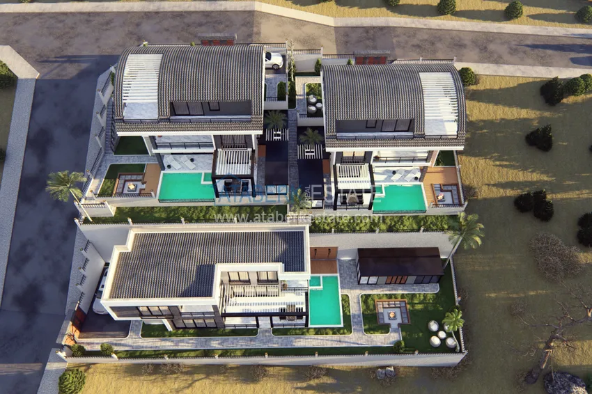 Виллы в Алании от застройщика, район Бекташ. Подходит для получения турецкого гражданства 15 