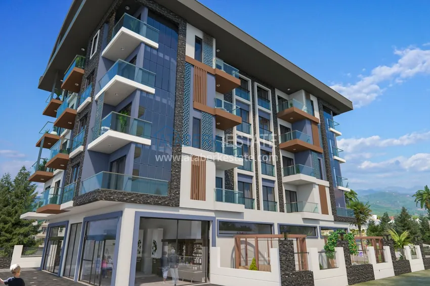 Квартиры в Алании район Оба – новый проект офф-плана. Старт продаж  12 