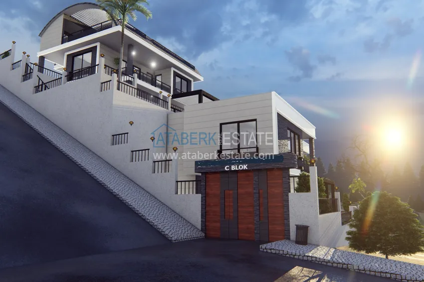 Виллы в Алании от застройщика, район Бекташ. Подходит для получения турецкого гражданства 16 