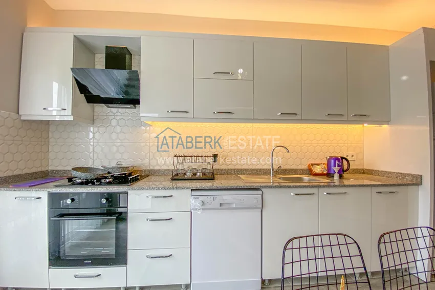 Приобрести Квартиры и пентхаусы в районе Демирташ со стильным интерьером в новостройке 26 