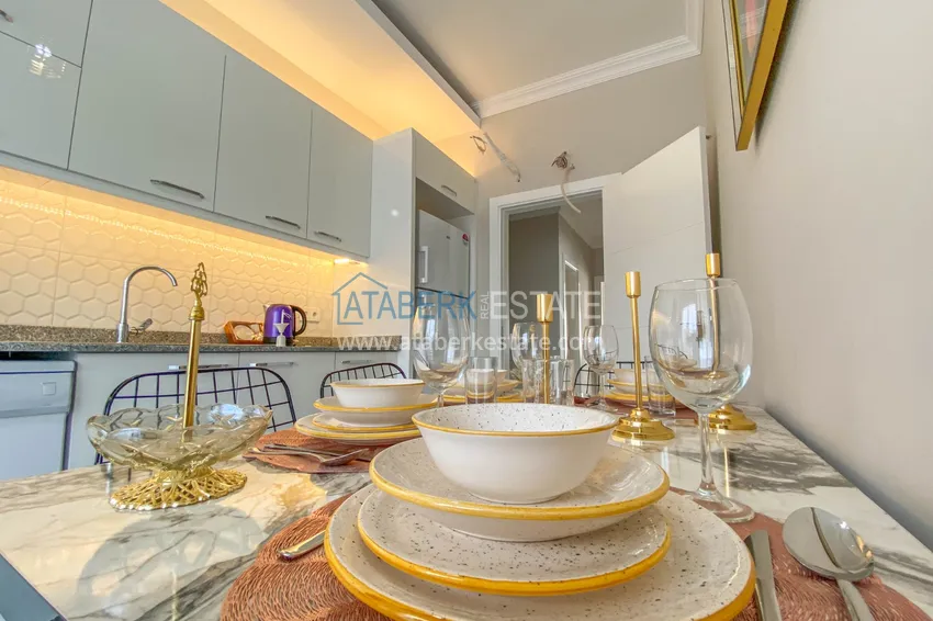 Приобрести Квартиры и пентхаусы в районе Демирташ со стильным интерьером в новостройке 27 