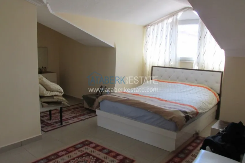 Приобрести Дуплекс в районе Оба с мебелью. Подходит для получения турецкого гражданства 12 