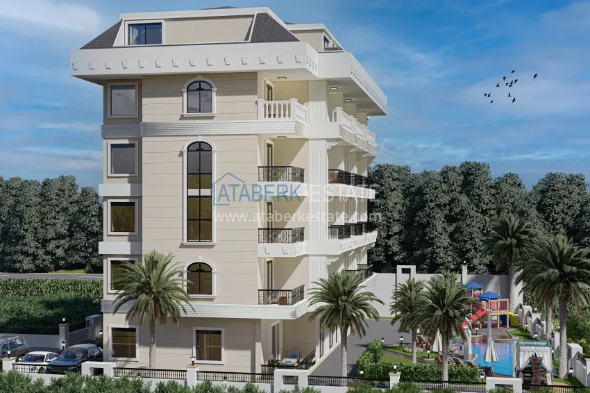 Квартиры в Алании район Кестель – новый инвестиционный проект 16 