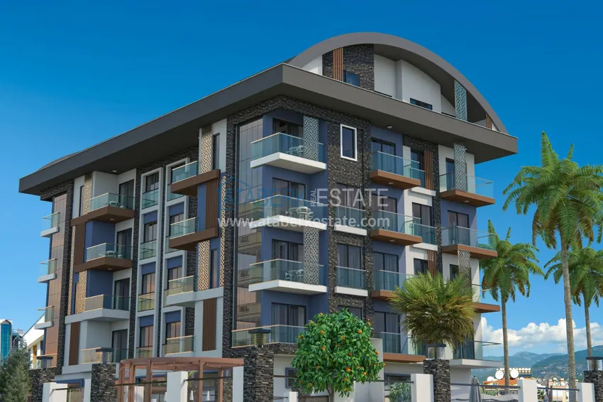 Квартиры в Алании район Оба – новый проект офф-плана. Старт продаж  13 