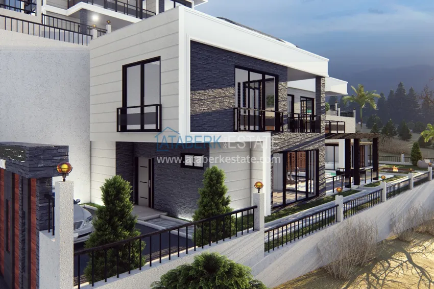 Виллы в Алании от застройщика, район Бекташ. Подходит для получения турецкого гражданства 17 