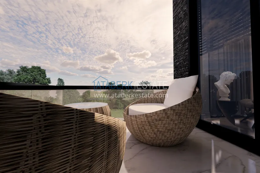 Приобрести Виллы в Алании от застройщика, район Бекташ. Подходит для получения турецкого гражданства 107 