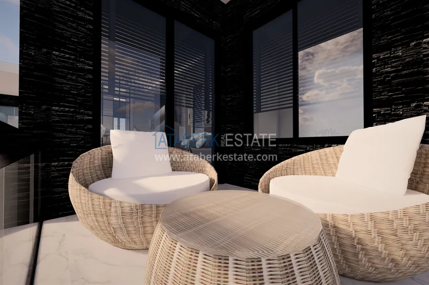 Приобрести Виллы в Алании от застройщика, район Бекташ. Подходит для получения турецкого гражданства 108 