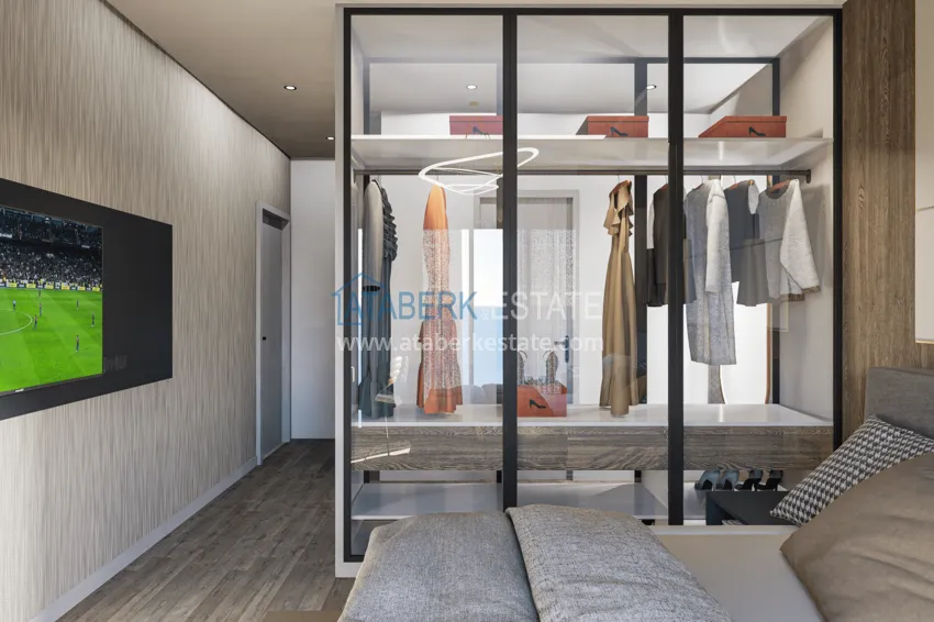 Приобрести Виллы в Алании от застройщика, район Бекташ. Подходит для получения турецкого гражданства 14 