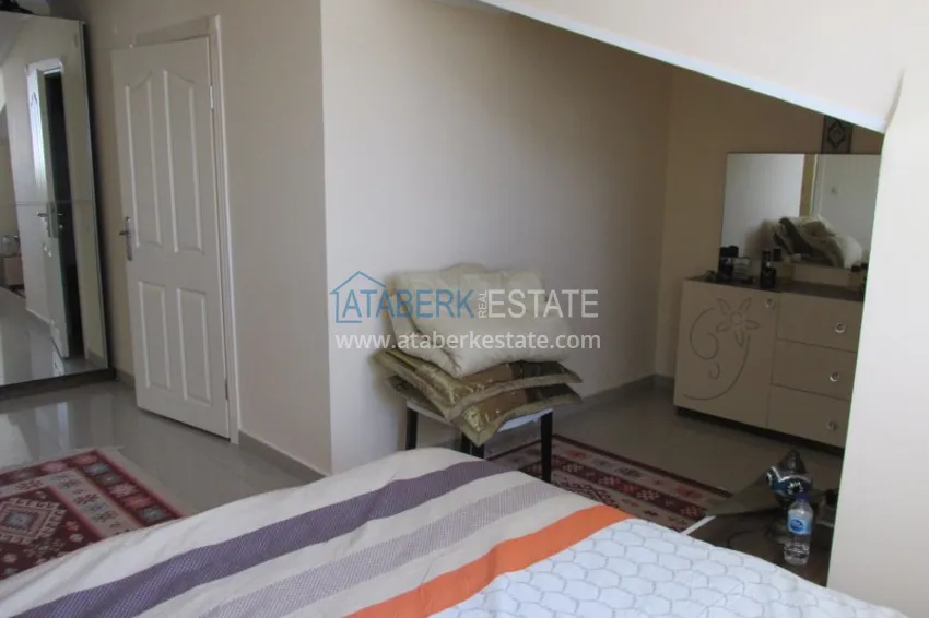 Приобрести Дуплекс в районе Оба с мебелью. Подходит для получения турецкого гражданства 13 