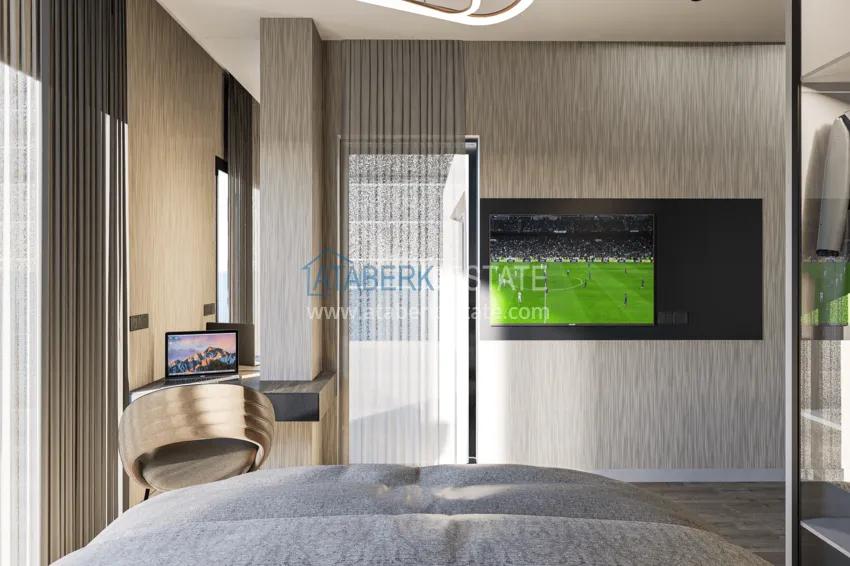 Приобрести Виллы в Алании от застройщика, район Бекташ. Подходит для получения турецкого гражданства 15 