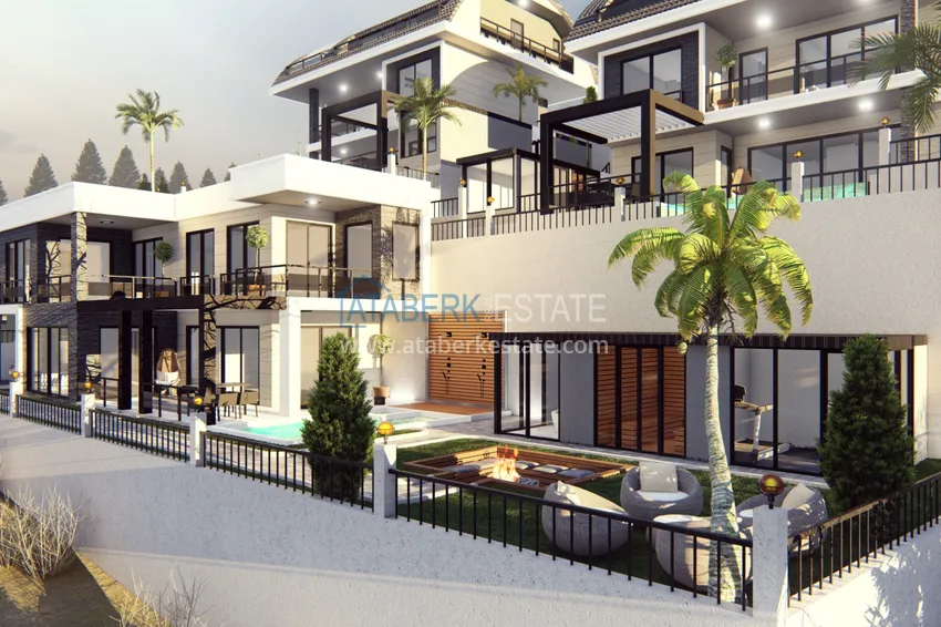 Виллы в Алании от застройщика, район Бекташ. Подходит для получения турецкого гражданства 20 