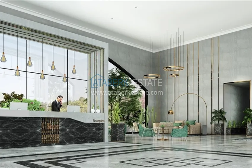 Квартира в районе Авсаллар от инвестора в комплексе на завершающем этапе строительства 11 