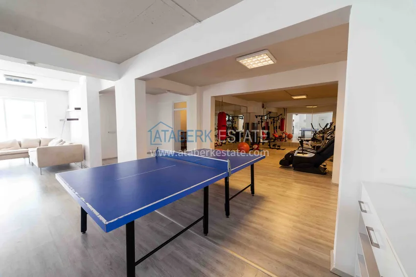 Квартира в Конаклы меблированная с личным садом 14 