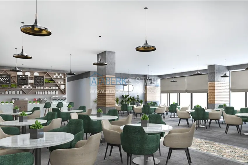 Квартира в районе Авсаллар от инвестора в комплексе на завершающем этапе строительства 12 