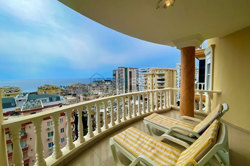 Приобрести Квартира меблированная с видом на море и горы Алания, Махмутлар 17 