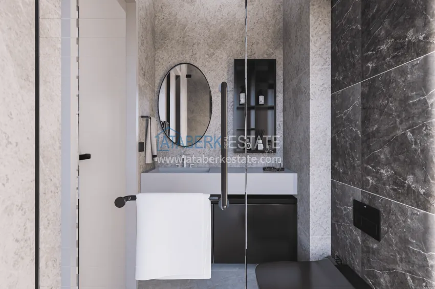 Приобрести Виллы в Алании от застройщика, район Бекташ. Подходит для получения турецкого гражданства 18 