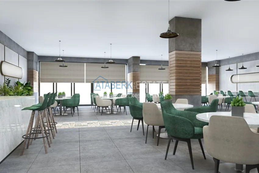 Квартира в районе Авсаллар от инвестора в комплексе на завершающем этапе строительства 13 