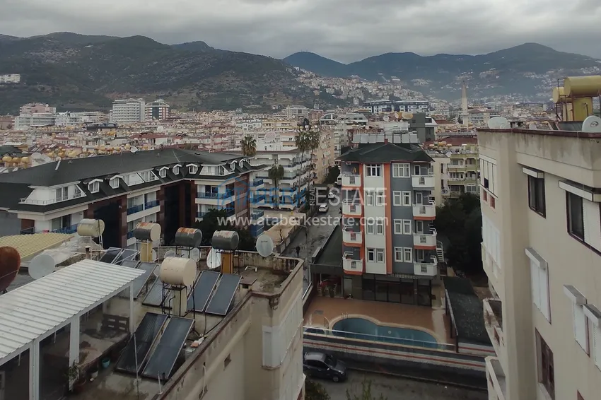 Приобрести Квартиры-пентхаусы в Алании с мебелью, район пляжа Клеопатра  19 