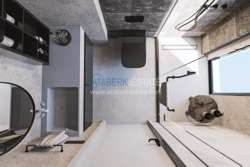 Приобрести Виллы в Алании от застройщика, район Бекташ. Подходит для получения турецкого гражданства 19 