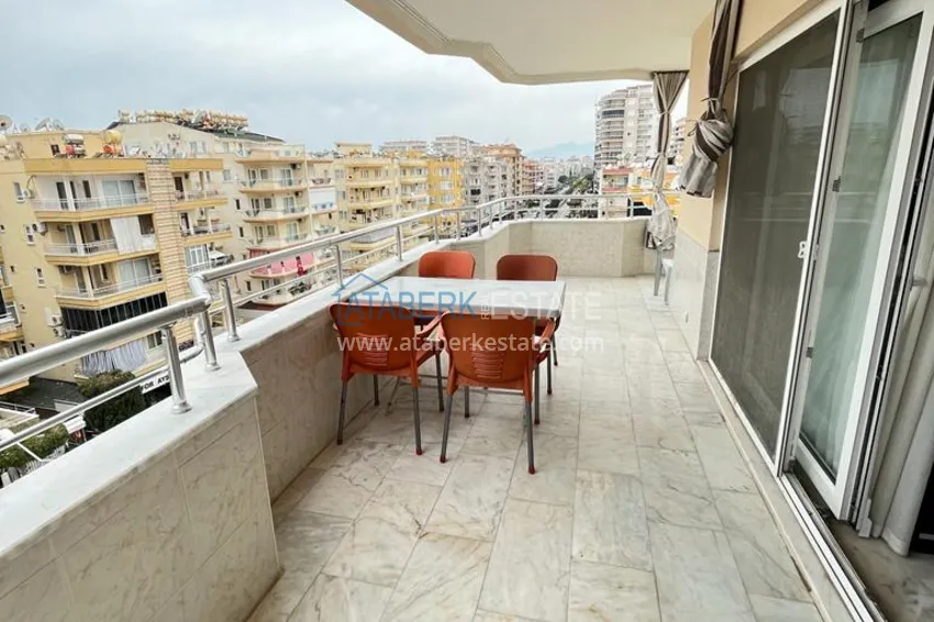 Приобрести Квартира в районе Махмутлар с мебелью и видом на море в жилом комплексе с бассейном  21 