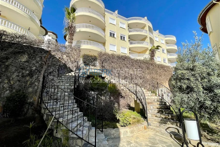 Квартира в Авсалларе, трехкомнатная с мебелью и видом на море 1 