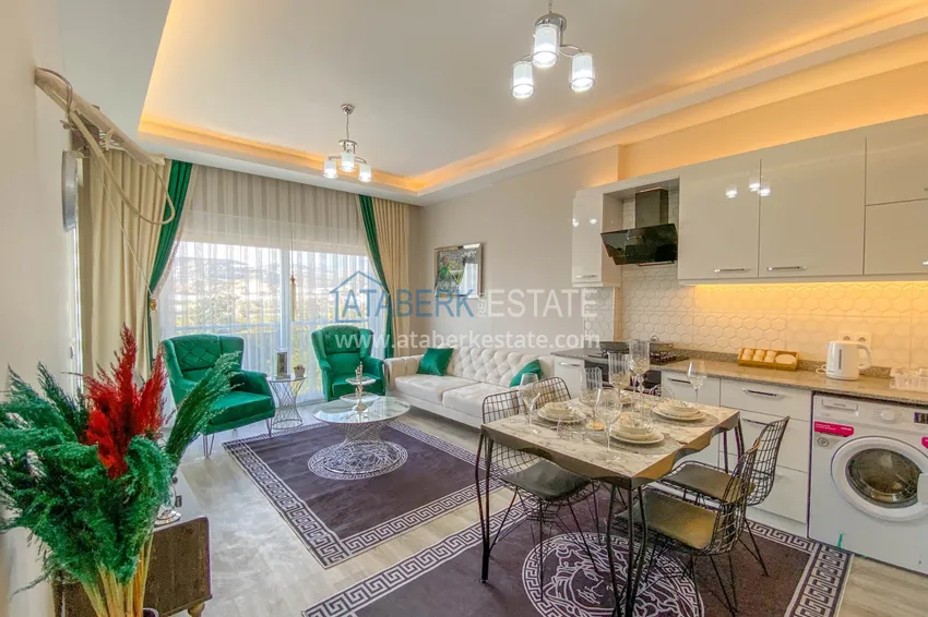 Приобрести Квартиры и пентхаусы в районе Демирташ со стильным интерьером в новостройке 1 