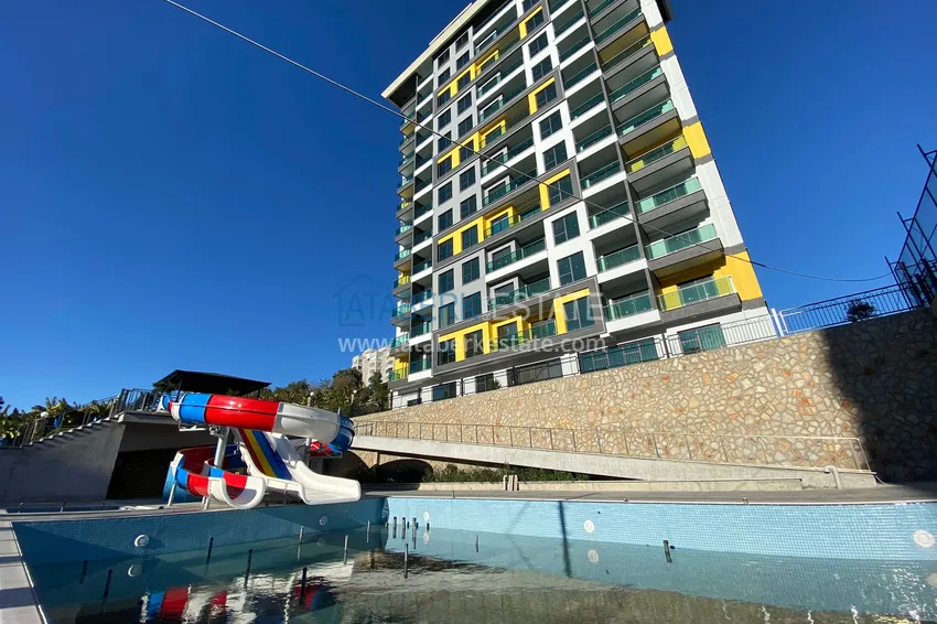 Квартиры в Махмутларе с чистовой отделкой, в современном новом комплексе 3 