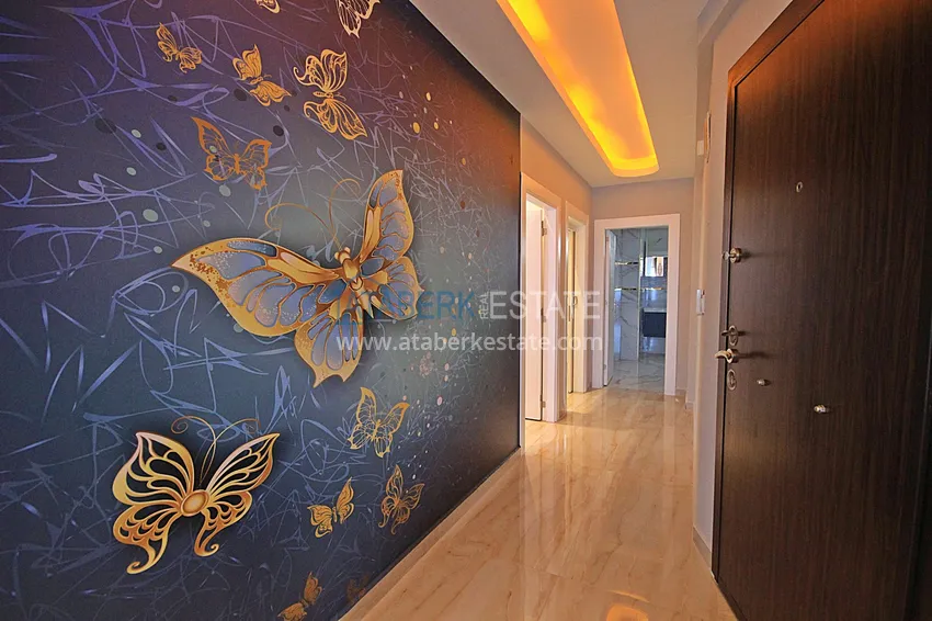 Приобрести Квартира в Махмутларе первая береговая линия, эксклюзивная мебель, открытый вид на море 1 