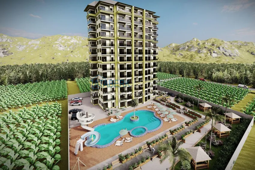 Срочная продажа! Пентхаус-дуплекс в Махмутларе от инвестора в строящемся жилом комплексе 1 