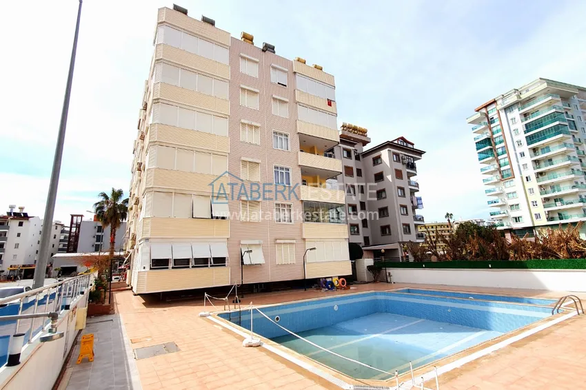 Квартира в Махмутларе на проспект Барбаросса с новой мебель и видом на горы 1 