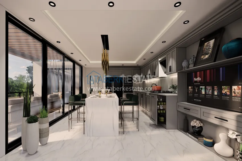 Приобрести Виллы в Алании от застройщика, район Бекташ. Подходит для получения турецкого гражданства 58 