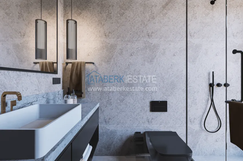 Приобрести Виллы в Алании от застройщика, район Бекташ. Подходит для получения турецкого гражданства 20 