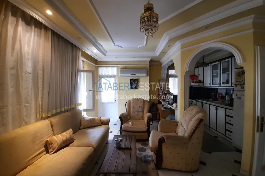 Приобрести Квартира в центре Алании с мебелью в комплексе городского типа 5 