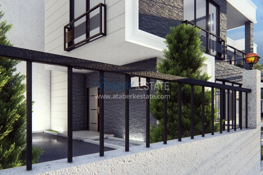 Виллы в Алании от застройщика, район Бекташ. Подходит для получения турецкого гражданства 24 