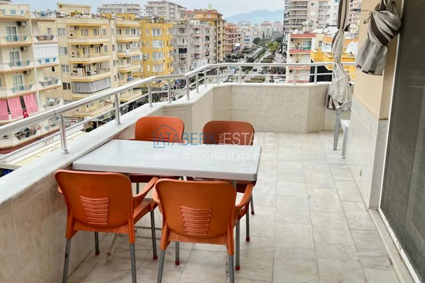 Приобрести Квартира в районе Махмутлар с мебелью и видом на море в жилом комплексе с бассейном  22 