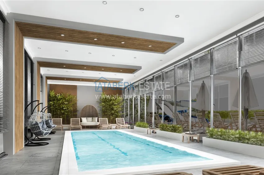 Квартира в районе Авсаллар от инвестора в комплексе на завершающем этапе строительства 18 