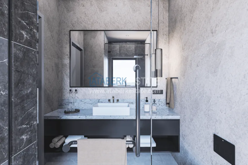 Приобрести Виллы в Алании от застройщика, район Бекташ. Подходит для получения турецкого гражданства 21 