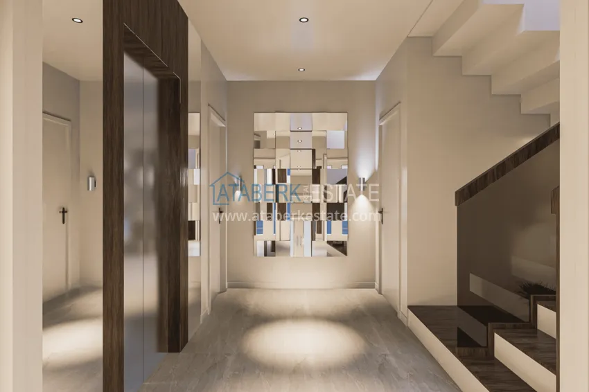 Приобрести Виллы в Алании от застройщика, район Бекташ. Подходит для получения турецкого гражданства 23 