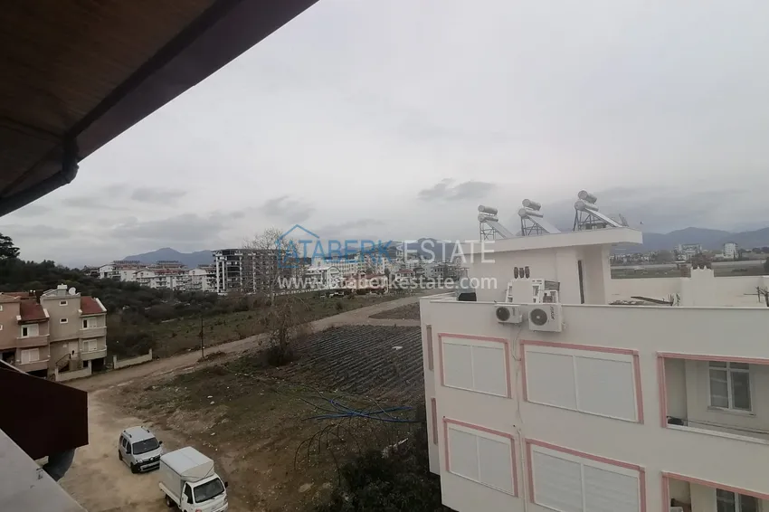 Приобрести Дуплекс в Газипаше с чистовой отделкой и видом на горы в новостройке 23 