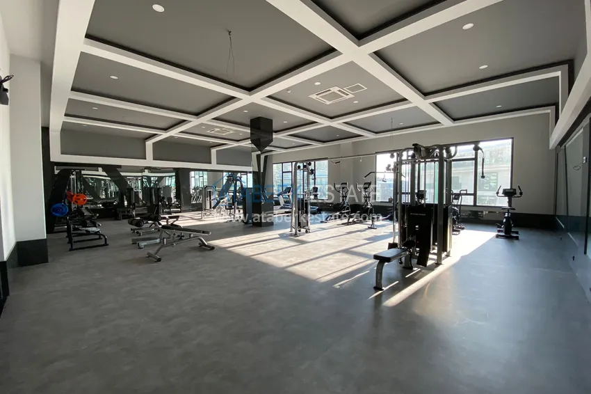 Квартира в Каргыджаке с новой мебелью в комплексе на первой береговой линии 26 