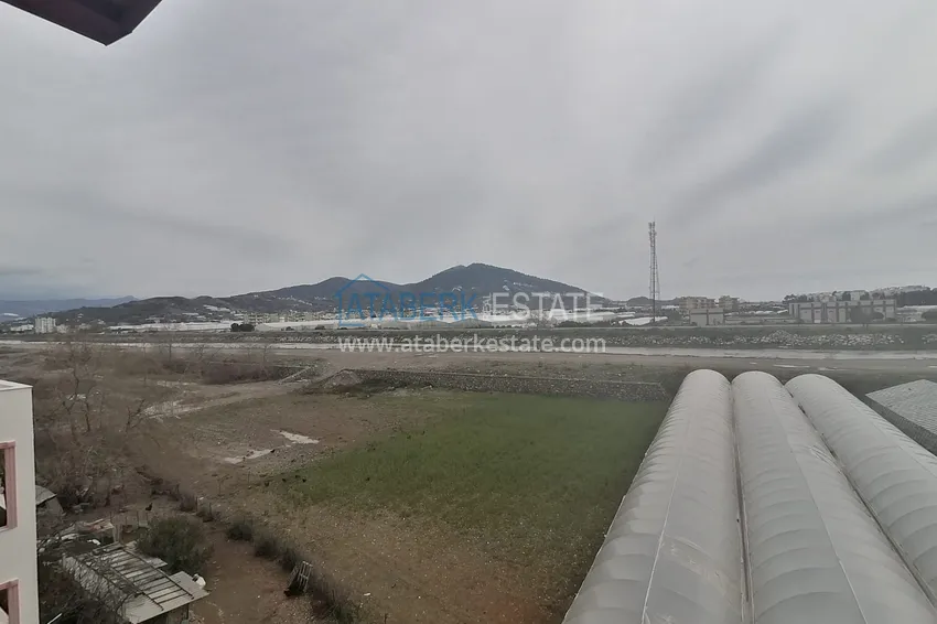 Приобрести Дуплекс в Газипаше с чистовой отделкой и видом на горы в новостройке 24 