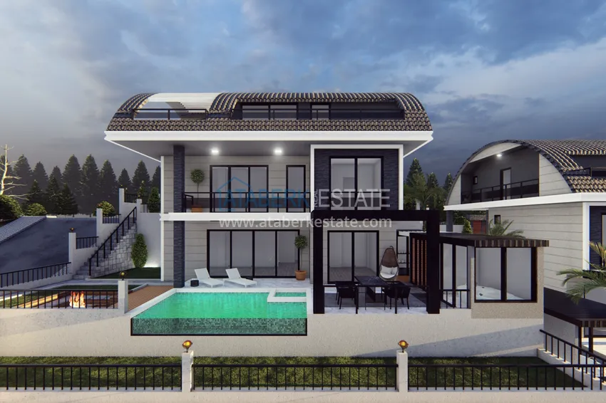 Виллы в Алании от застройщика, район Бекташ. Подходит для получения турецкого гражданства 26 