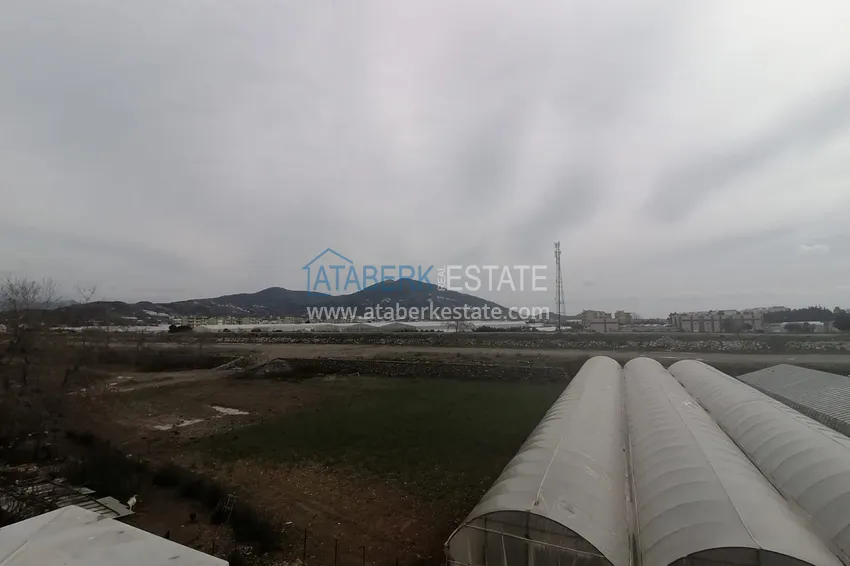 Приобрести Дуплекс в Газипаше с чистовой отделкой и видом на горы в новостройке 25 