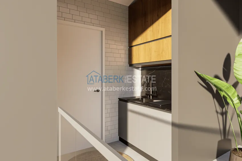 Приобрести Виллы в Алании от застройщика, район Бекташ. Подходит для получения турецкого гражданства 26 