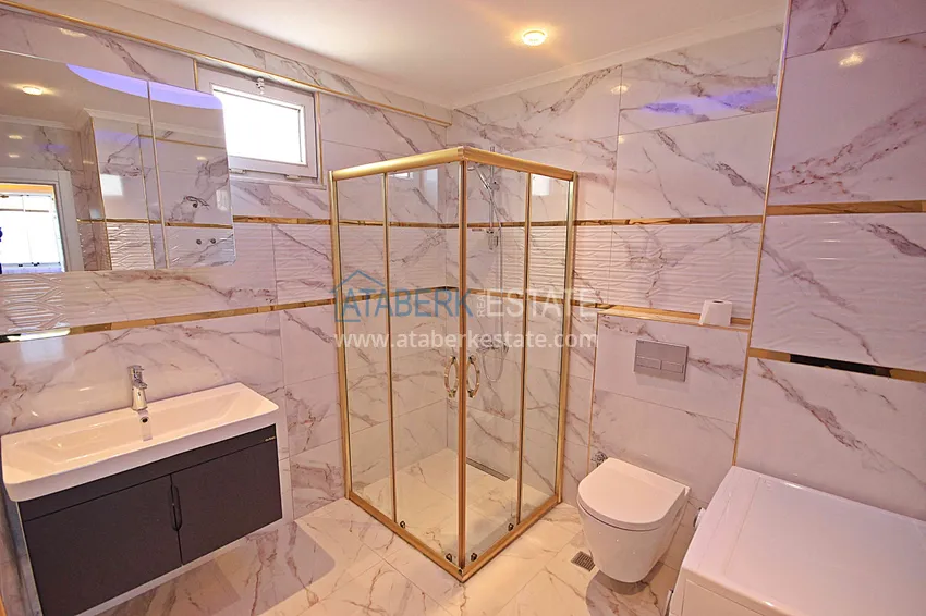 Приобрести Квартира в Махмутларе первая береговая линия, эксклюзивная мебель, открытый вид на море 28 