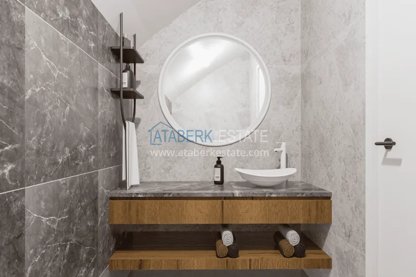 Приобрести Виллы в Алании от застройщика, район Бекташ. Подходит для получения турецкого гражданства 28 