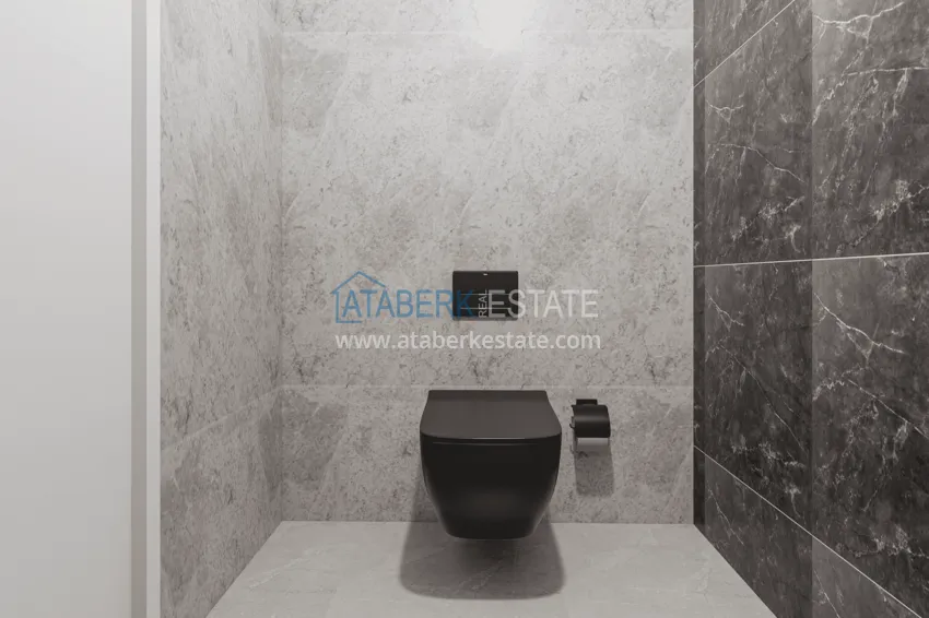 Приобрести Виллы в Алании от застройщика, район Бекташ. Подходит для получения турецкого гражданства 29 