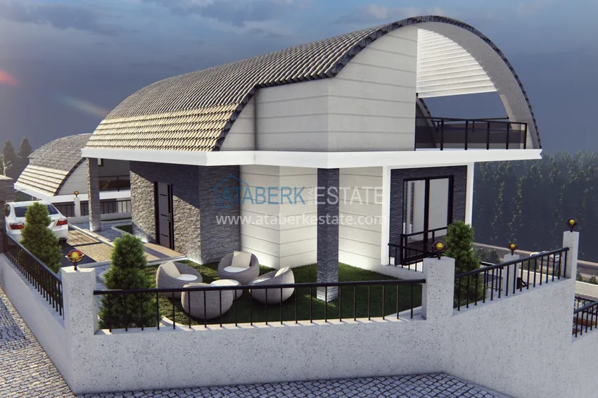 Виллы в Алании от застройщика, район Бекташ. Подходит для получения турецкого гражданства 30 